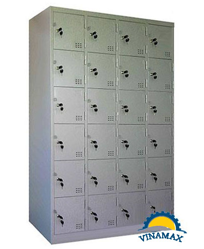 Tủ sắt để ba lô 24 ngăn